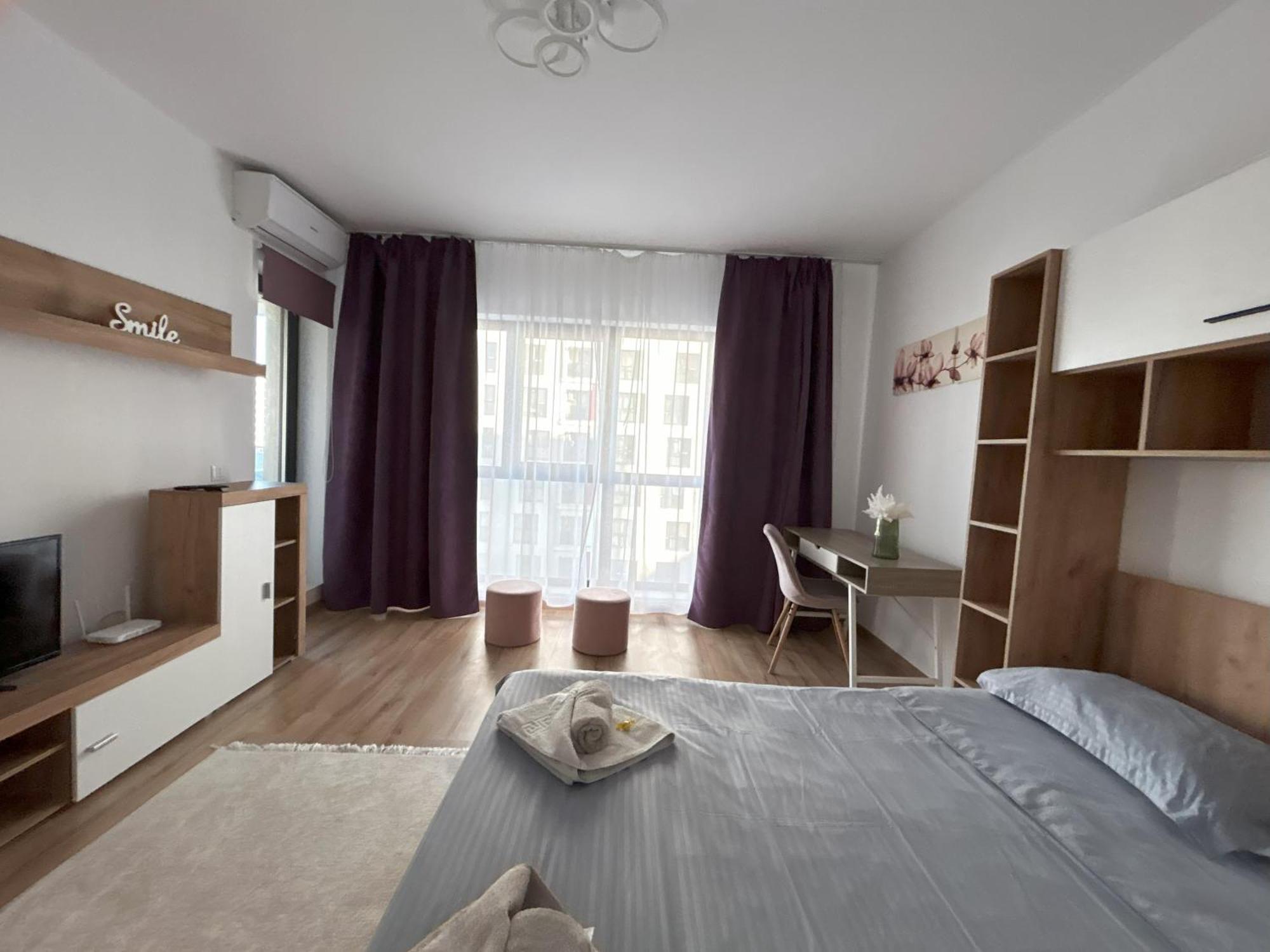 Apartament Urban Retreat With Balcony At Exigent Plaza - 06 Bukareszt Zewnętrze zdjęcie