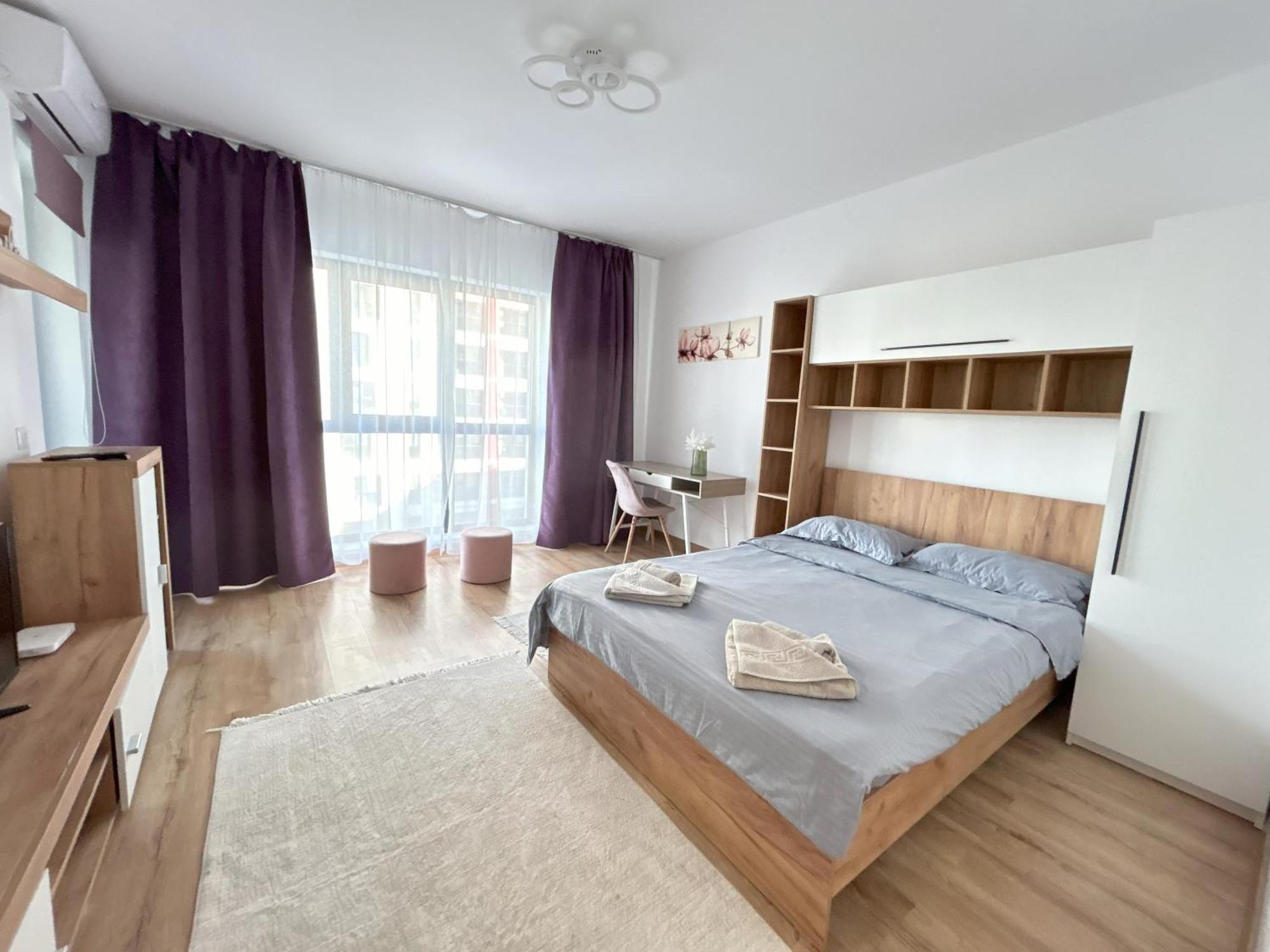 Apartament Urban Retreat With Balcony At Exigent Plaza - 06 Bukareszt Zewnętrze zdjęcie