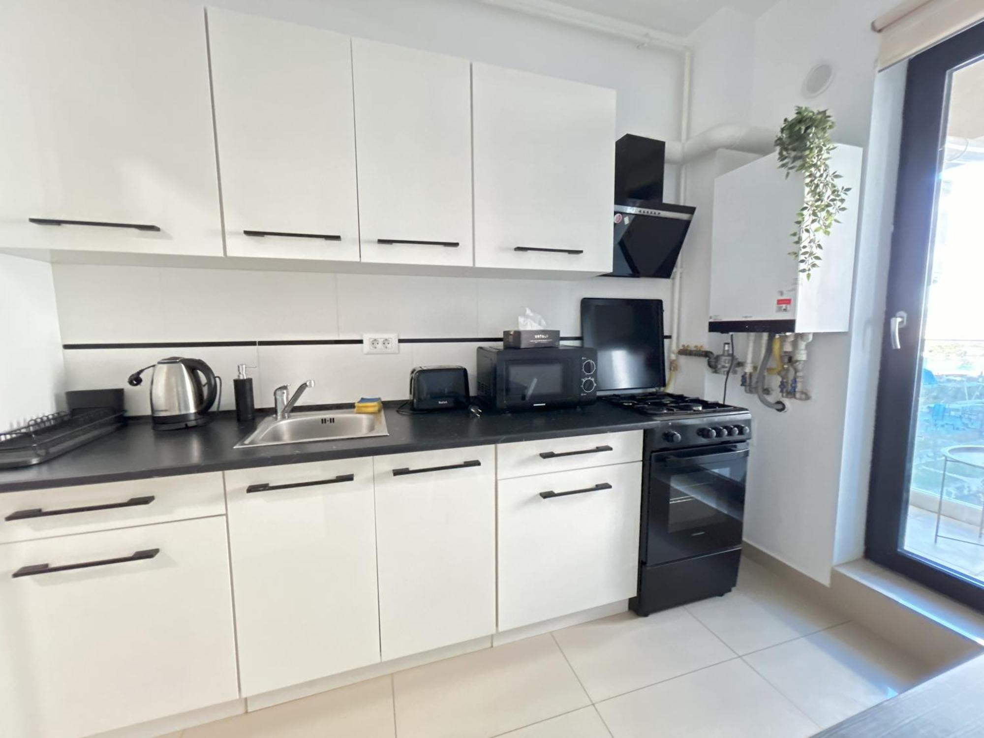 Apartament Urban Retreat With Balcony At Exigent Plaza - 06 Bukareszt Zewnętrze zdjęcie